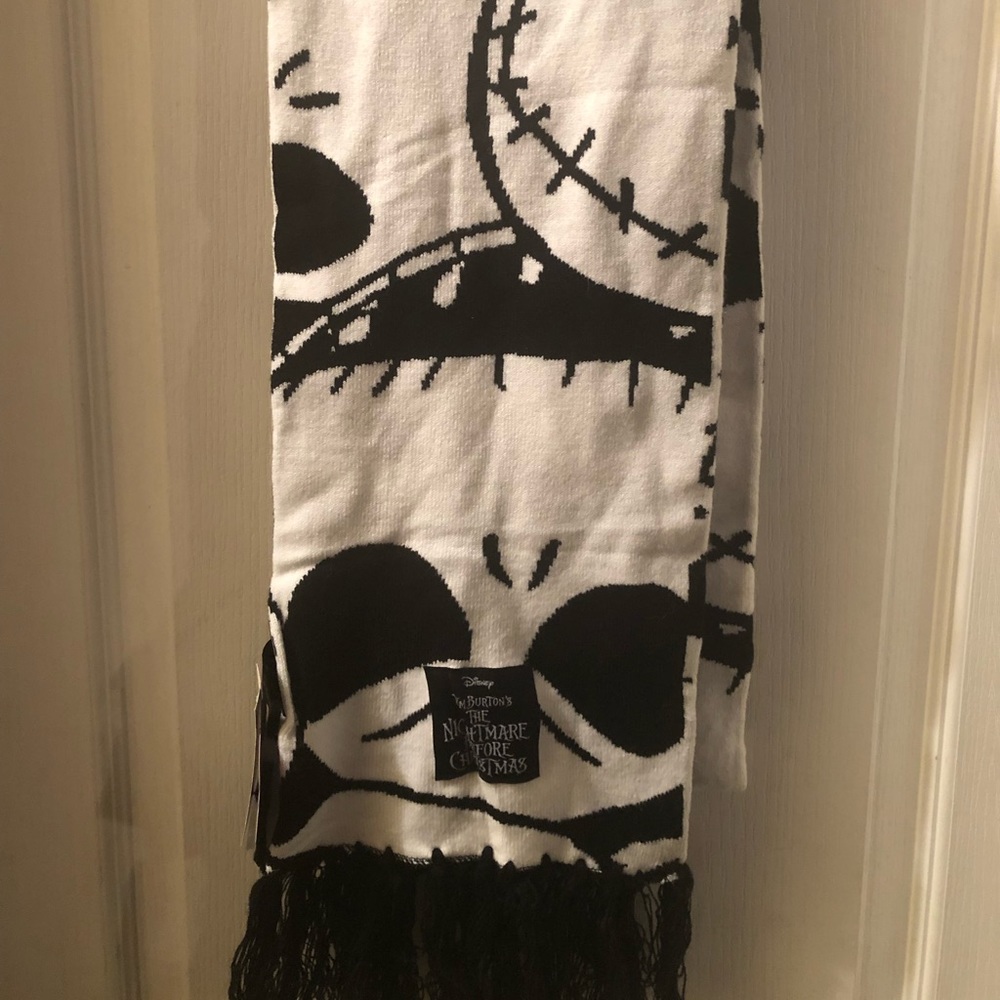 Night mare before Christmas Jack skellington scarf